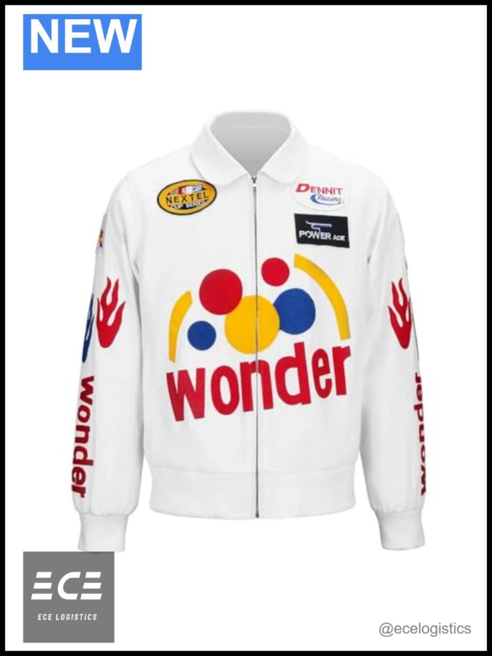 Women's Talladega Nights Ricky Bobby Wonder Jacket Wife Costume